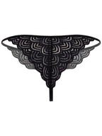 CandyMan Seductive Lace Briefs - Black