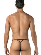 CandyMan Stylish Mesh Thongs - Printed Blue