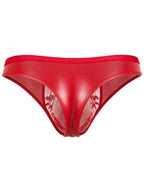 CandyMan 95009 Men's Underwear Seductive Lace Thongs Color Red