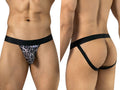 CandyMan Microfiber Jockstrap - Leopard Print