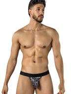 CandyMan Microfiber Jockstrap - Leopard Print