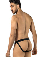 CandyMan Microfiber Jockstrap - Leopard Print