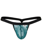 CandyMan 95017 Men's Underwear Mesh Thongs Color Emerald