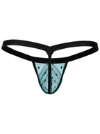 CandyMan 95017 Men's Underwear Mesh Thongs Color Emerald