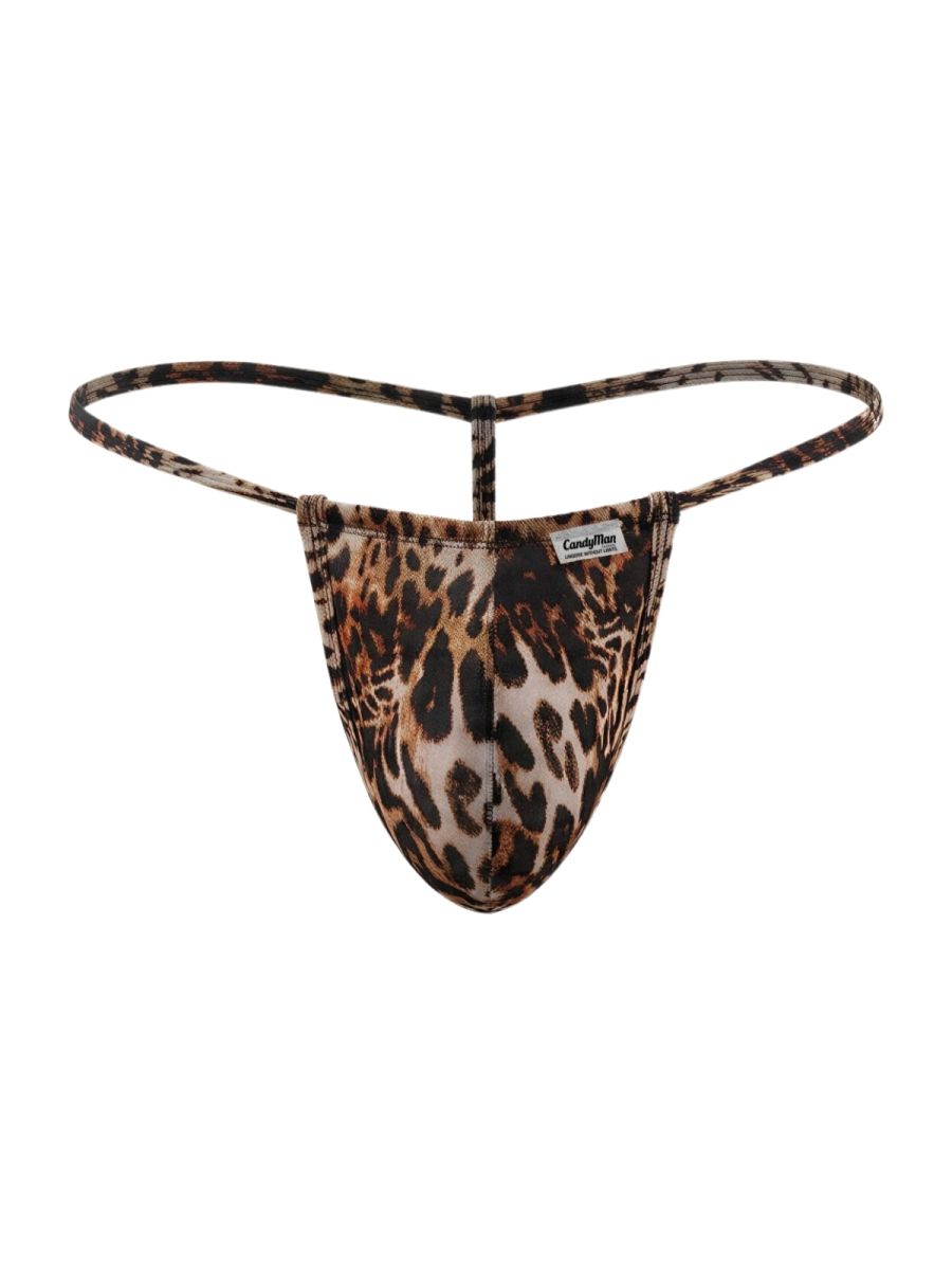 CandyMan Mini G-String - Animal Print