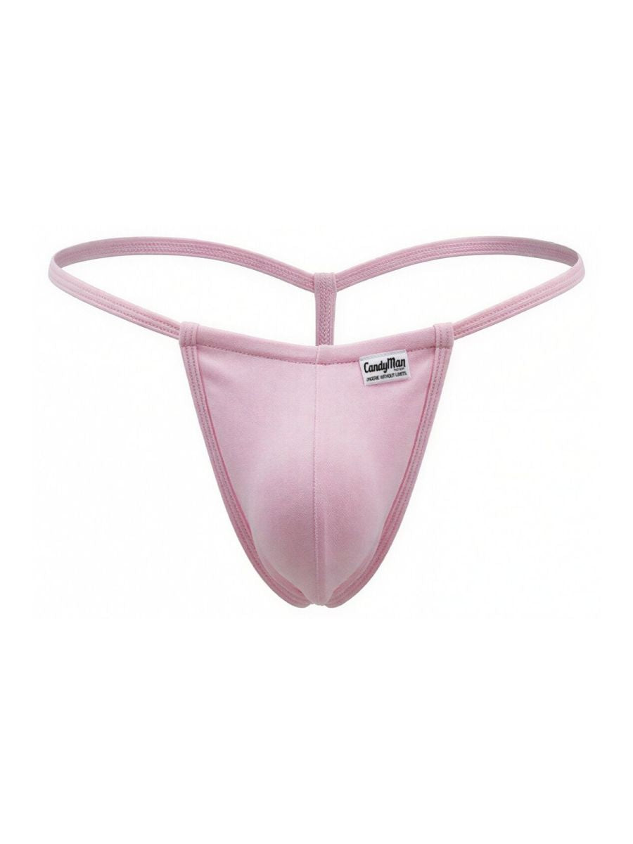 CandyMan Mini G-String - Baby Pink