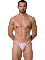 CandyMan Mini G-String - Baby Pink