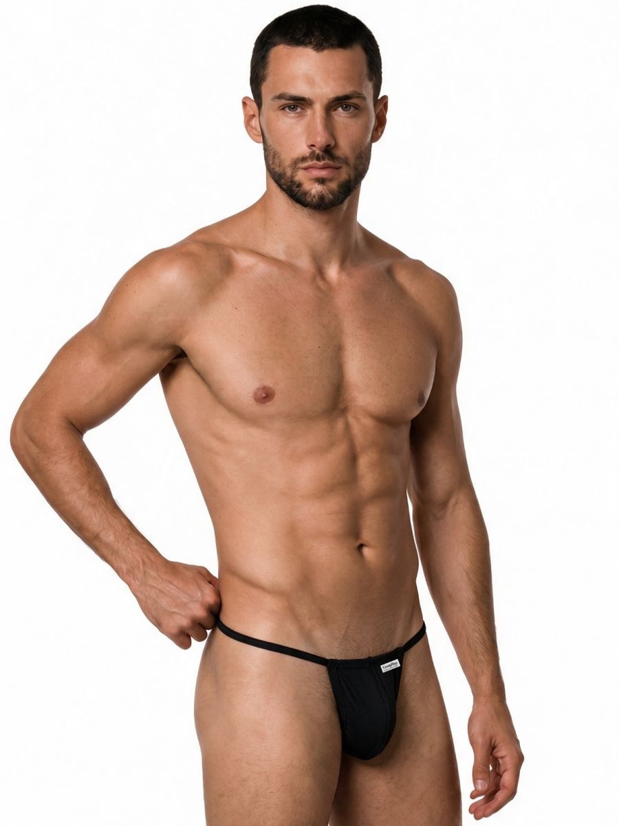 CandyMan Mini G-String - Black