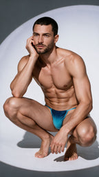 CandyMan Mini G-String - Blue Print