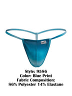 CandyMan Mini G-String - Blue Print