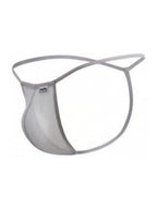 CandyMan Mini G-String - Gray Mesh