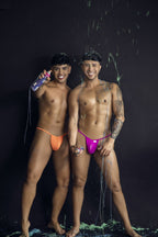 CandyMan Mini G-String - Hot Orange