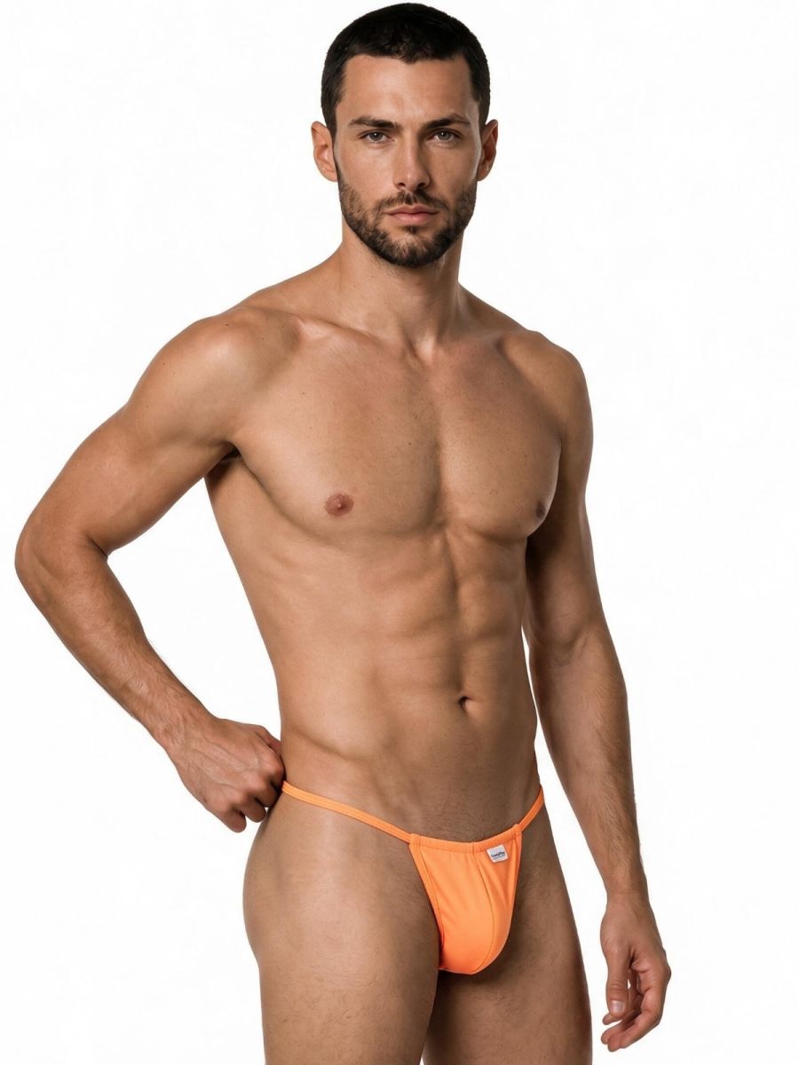 CandyMan Mini G-String - Hot Orange
