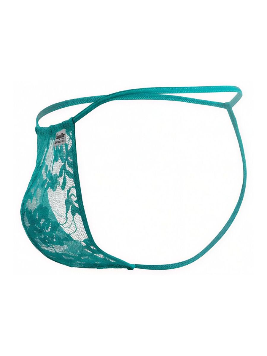 CandyMan Mini G-String - Jade Lace