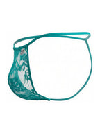 CandyMan Mini G-String - Jade Lace