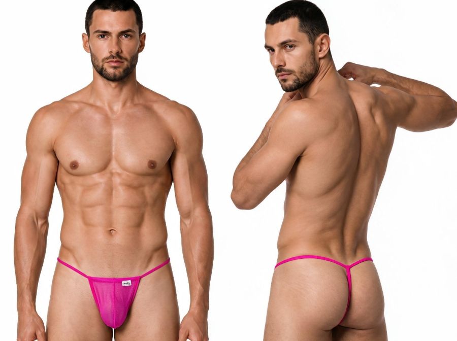 CandyMan Mini G-String - Magenta