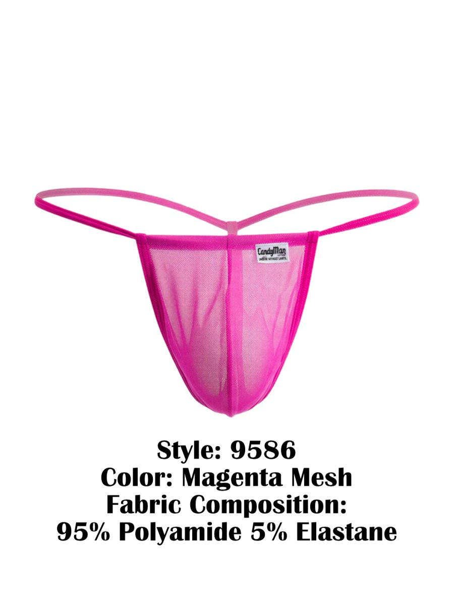 CandyMan Mini G-String - Magenta