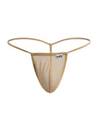 CandyMan Mini G-String - Mocca Mesh
