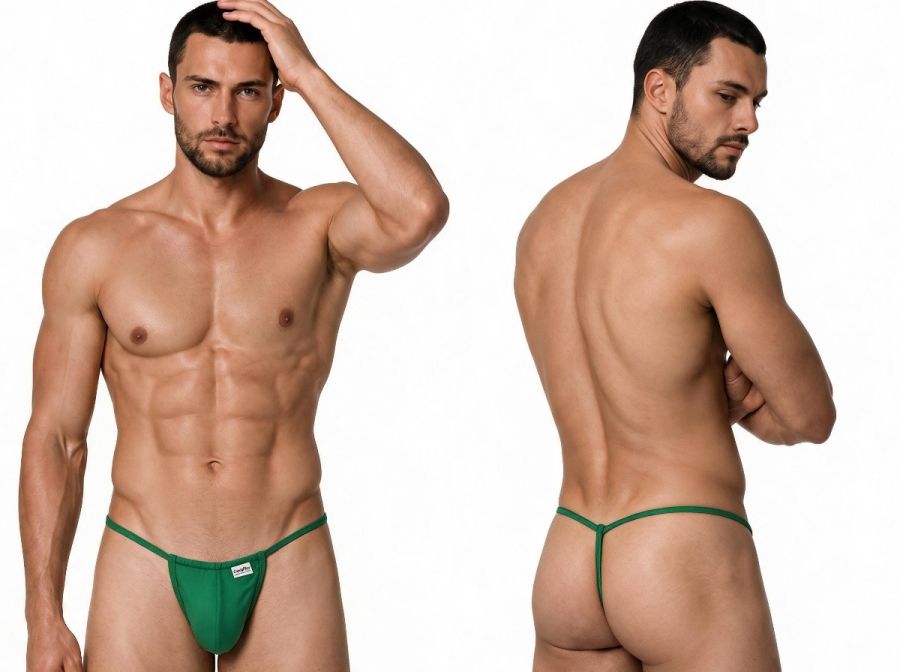 CandyMan Mini G-String - Nature Green