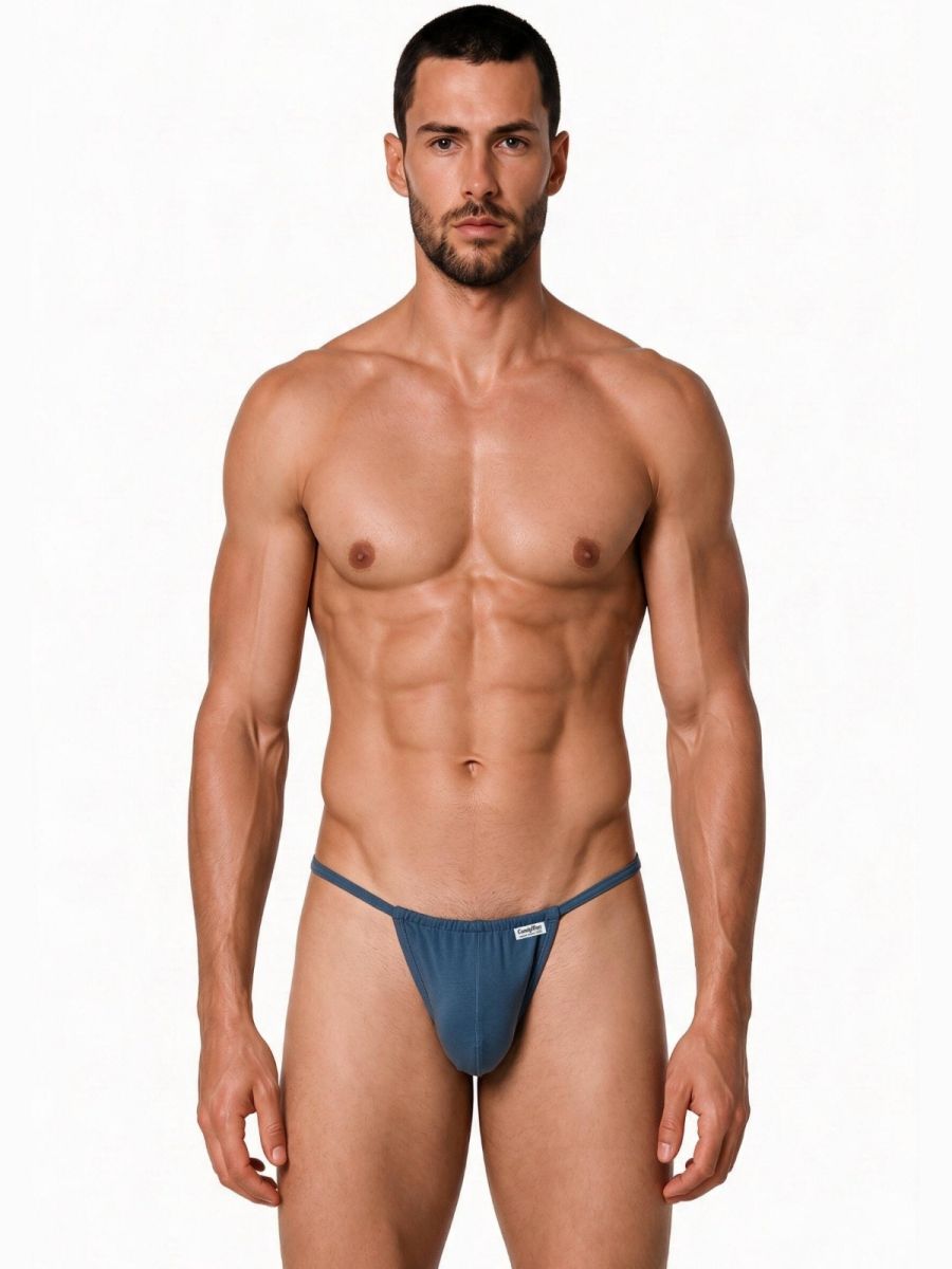 CandyMan Mini G-String - Petrol Blue