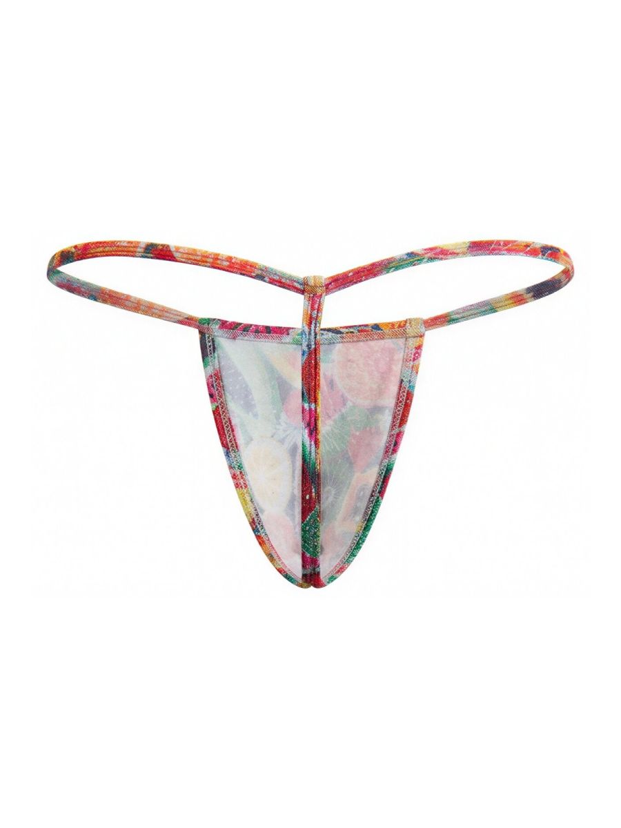 CandyMan Mini G-String - Printed Fruits