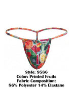 CandyMan Mini G-String - Printed Fruits
