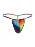 CandyMan Mini G-String - Rainbow Print