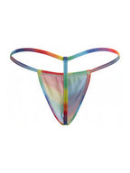 CandyMan Mini G-String - Rainbow Print
