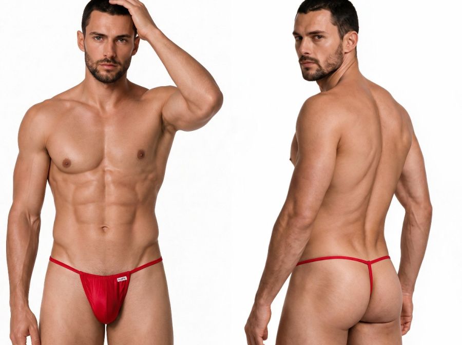 CandyMan Mini G-String - Red