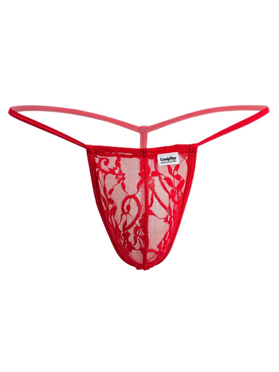 CandyMan Mini G-String - Red