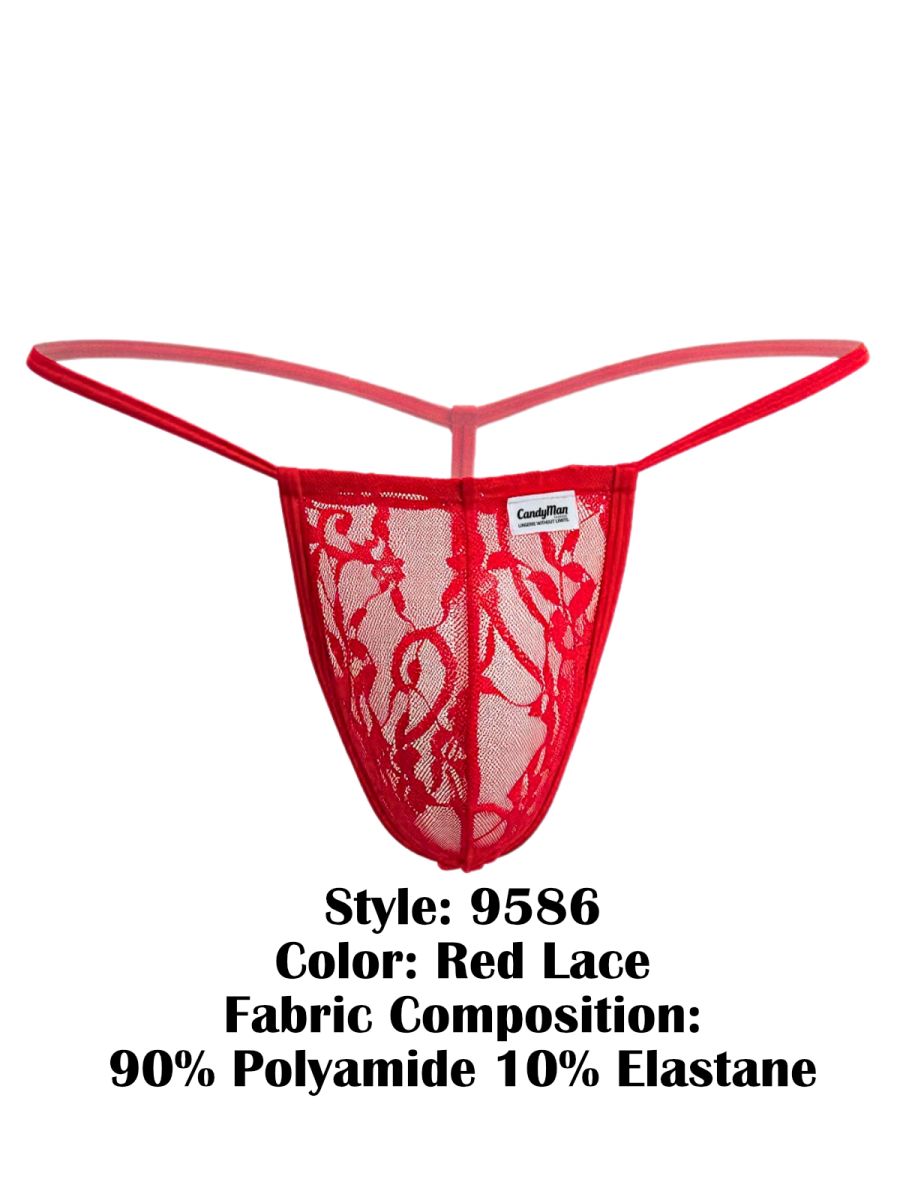 CandyMan Mini G-String - Red