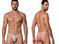 CandyMan Mini G-String - Tangerine Mesh