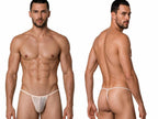 CandyMan Mini G-String - Tangerine Mesh