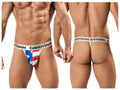 CandyMan Patriotic Thong - Multi-colored