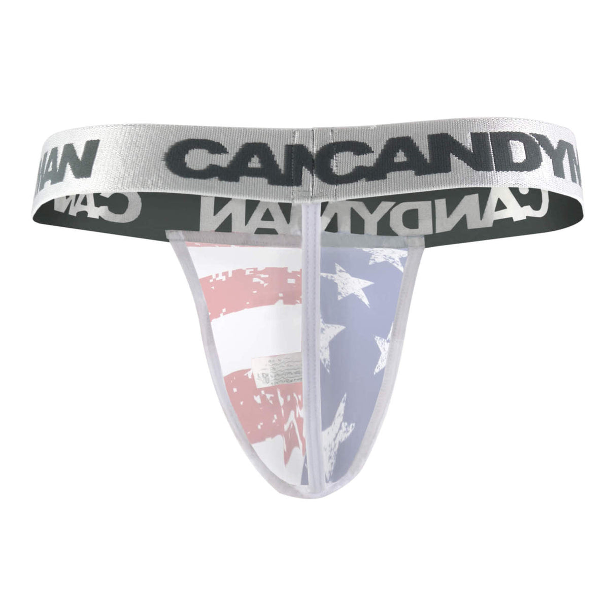 CandyMan Patriotic Thong - Multi-colored