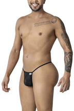 CandyMan G-String Mesh Thongs - Black