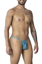 CandyMan G-String Mesh Thongs - Turquoise