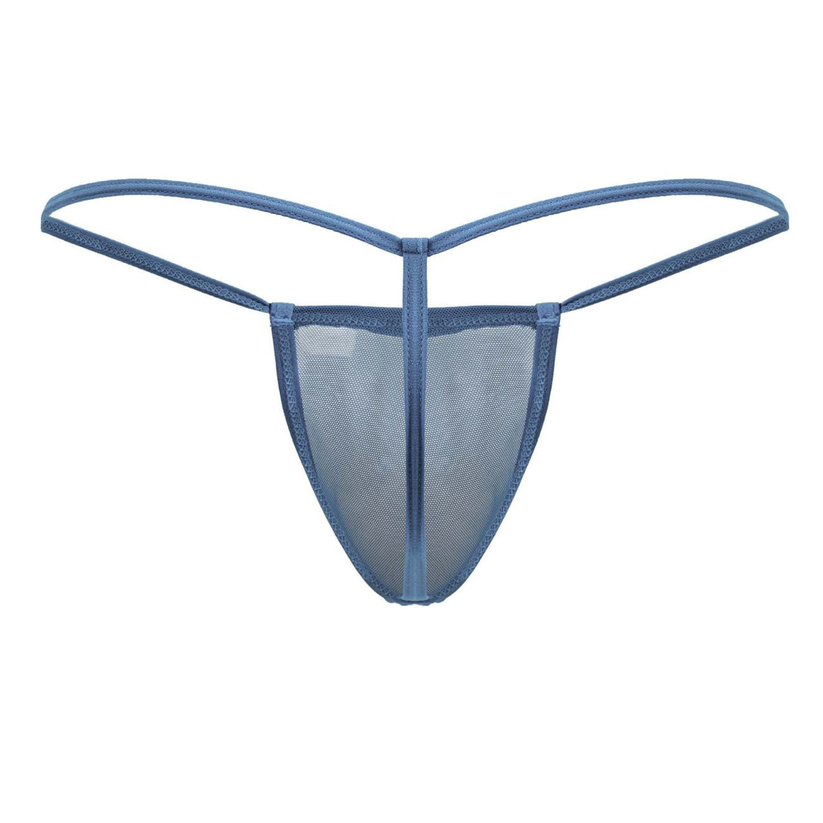 CandyMan G-String Mesh Thongs - Turquoise