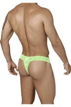 CandyMan Peek a Boo Thongs - Green