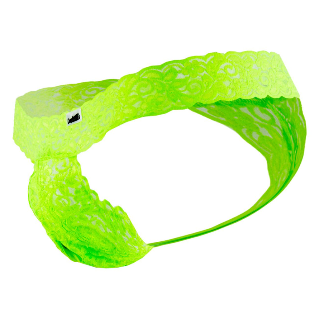 CandyMan Peek a Boo Thongs - Green