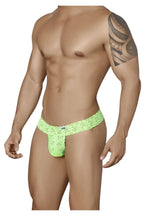 CandyMan Peek a Boo Thongs - Green