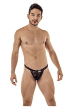 CandyMan Double Lace Thongs - Black