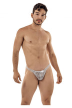 CandyMan Double Lace Thongs - Gray