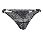 CandyMan Lace G-String Thongs - Black