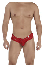 CandyMan Bow & Lace Jockstrap - Red