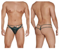 CandyMan Double Thongs - Hunter Green