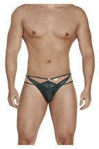 CandyMan Double Thongs - Hunter Green
