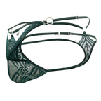 CandyMan Double Thongs - Hunter Green