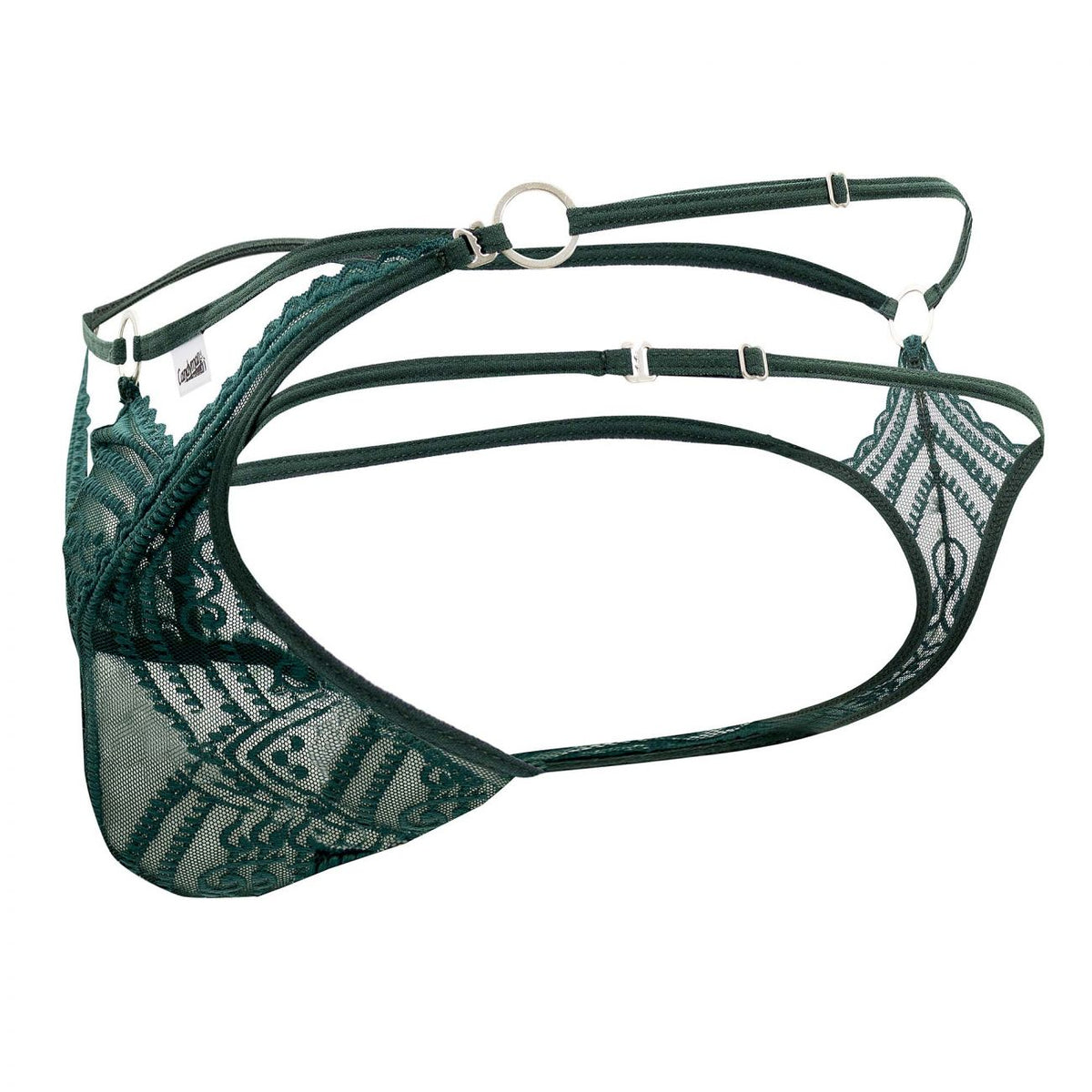 CandyMan Double Thongs - Hunter Green