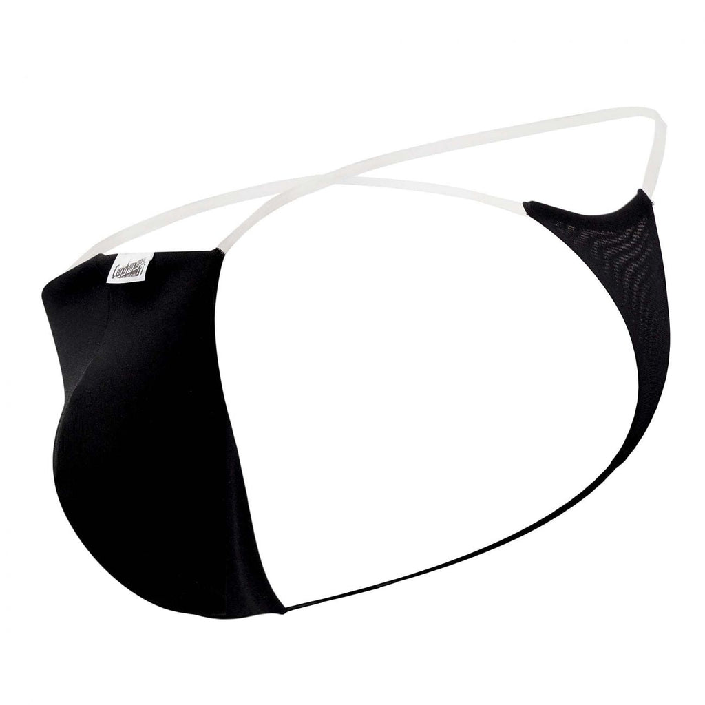 CandyMan Invisible Micro Thongs - Black